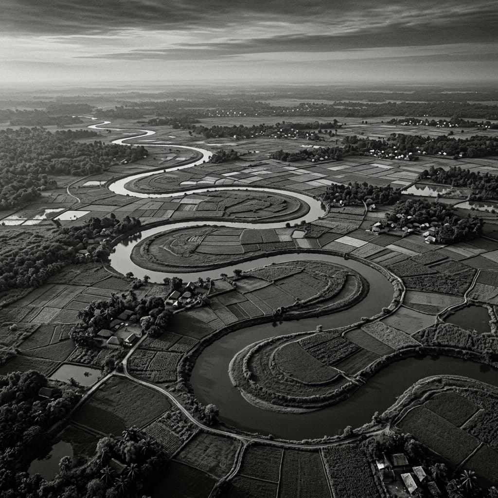 Raiganj Aerial Landscape