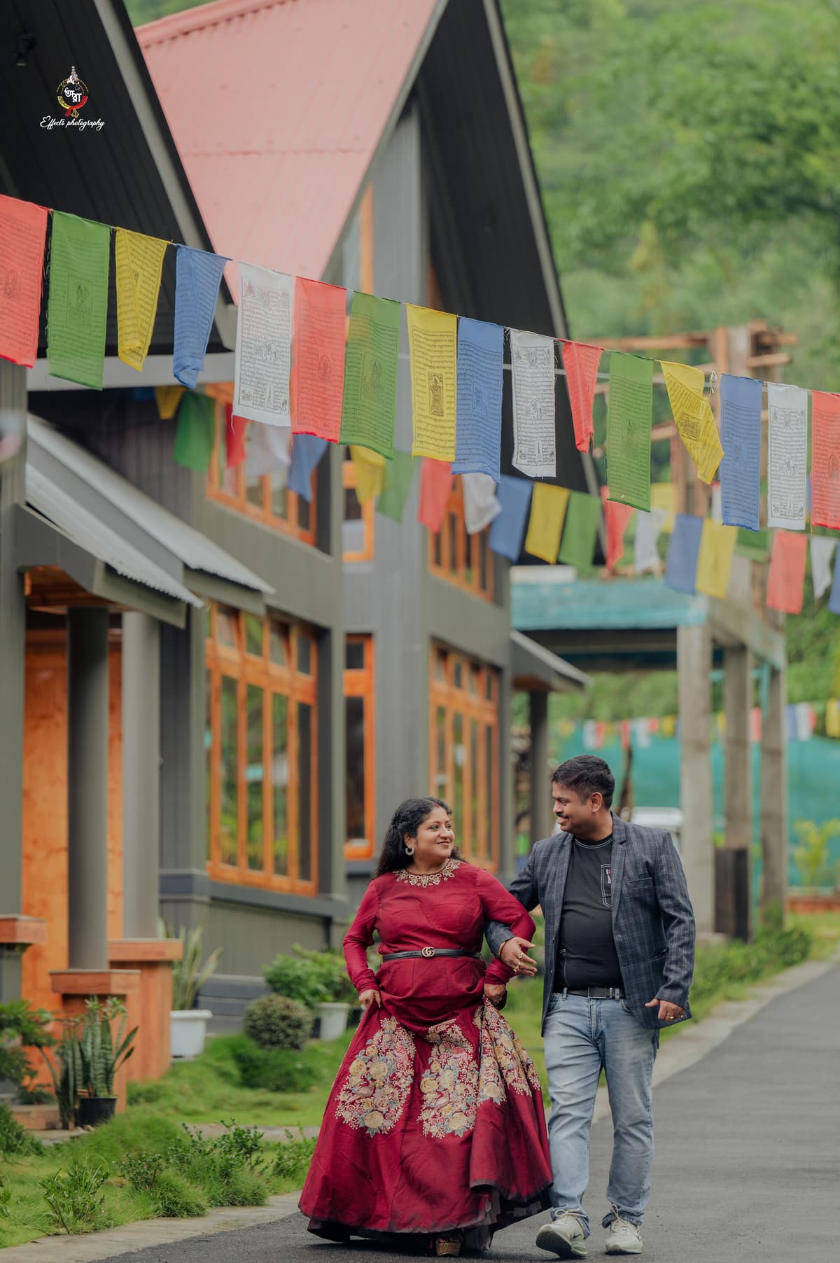 Emotional bride entry moment in a West Bengal wedding